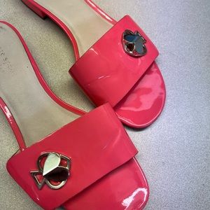 Kate Spade Hot Pink Slides Size 7